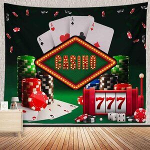 Casino theme Party banner